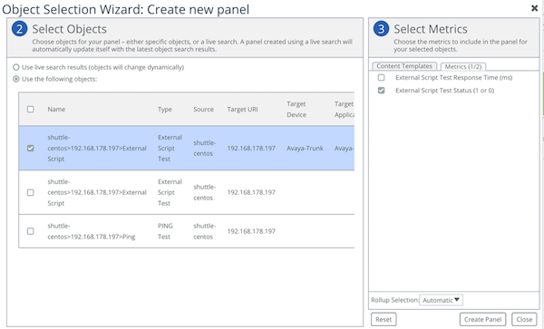 Using SteelCentral NetIM synthetic tests to get a status value from a ...
